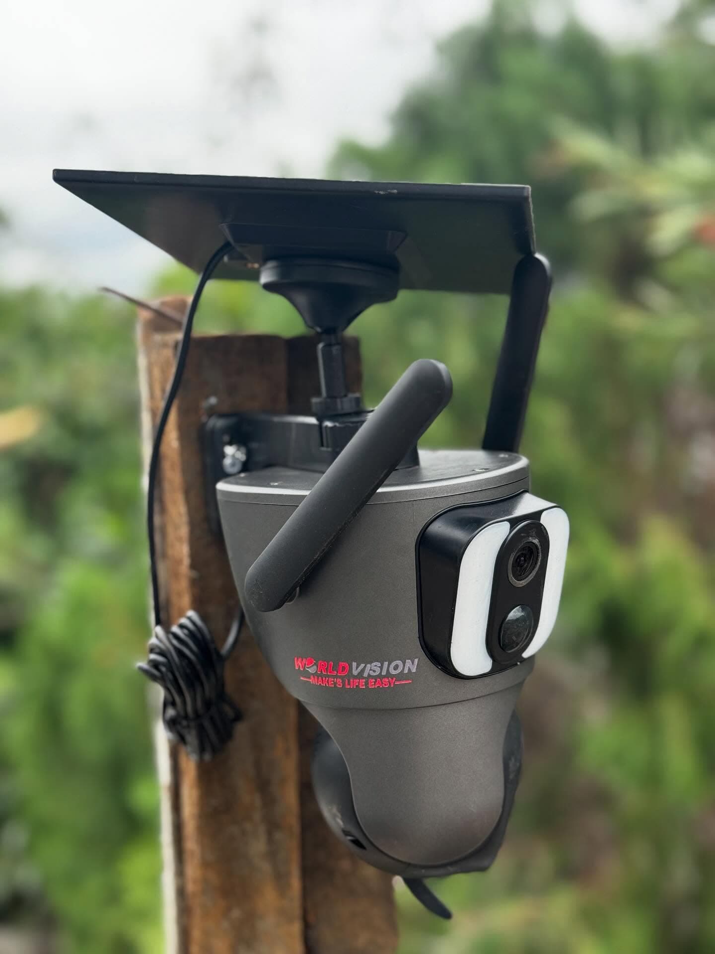 HORPTECH team member installing smart home system