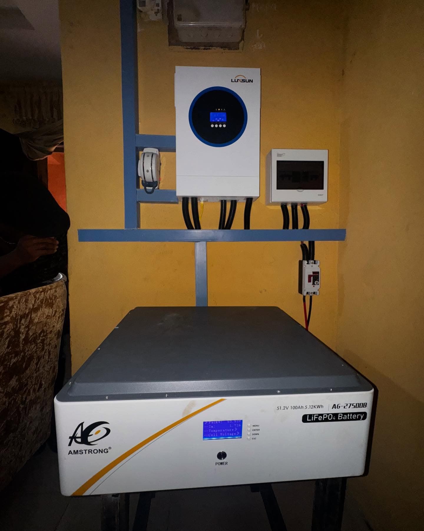 Professional installation of smart security system